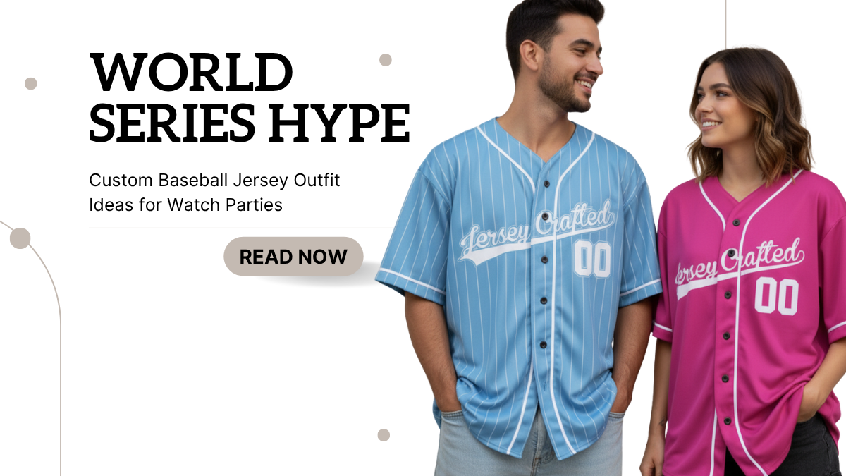 World Series Hype: Custom Baseball Jersey Outfit Ideas for Watch Parties