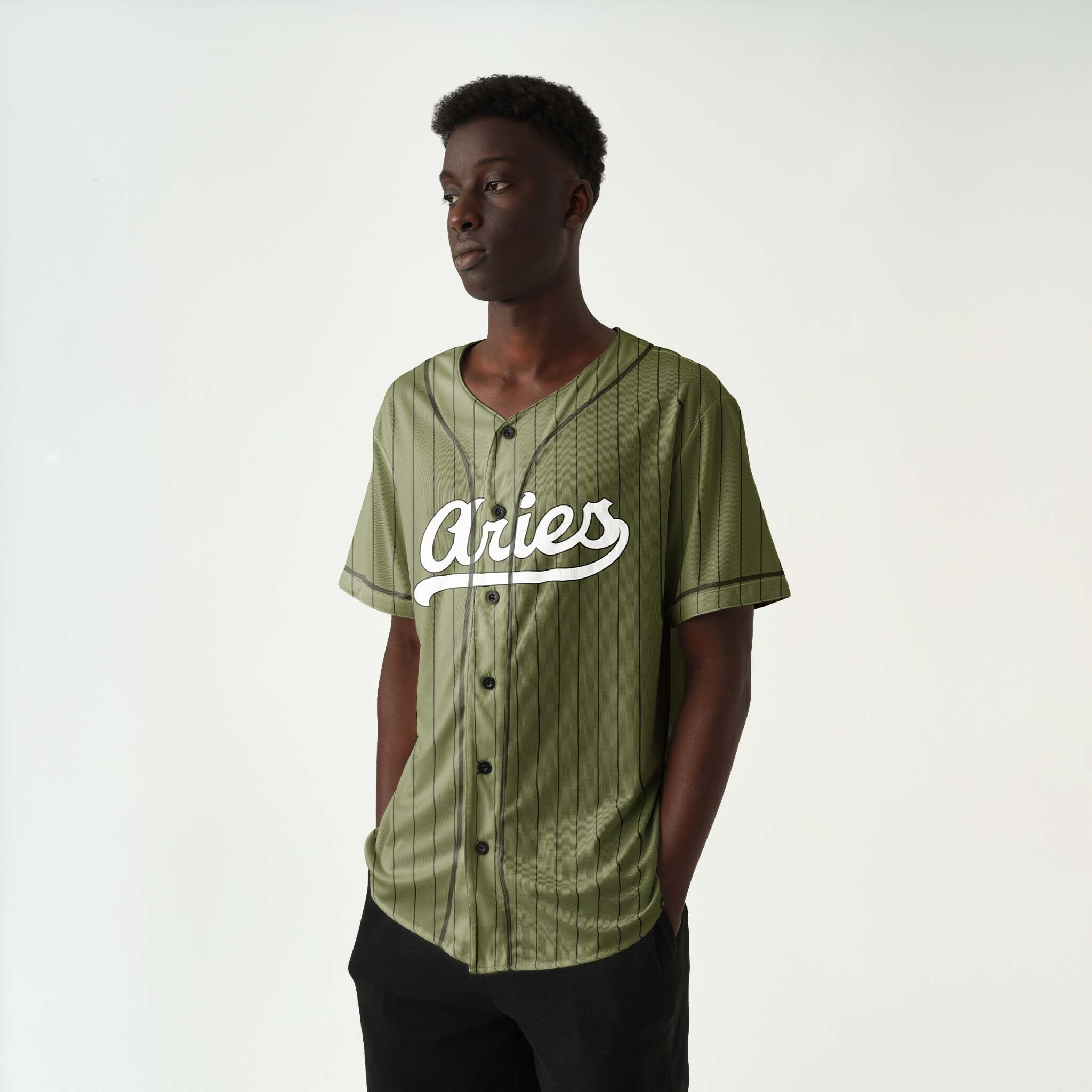 Custom Pinstripe Baseball Jerseys – Add Your Name, Number & Logo