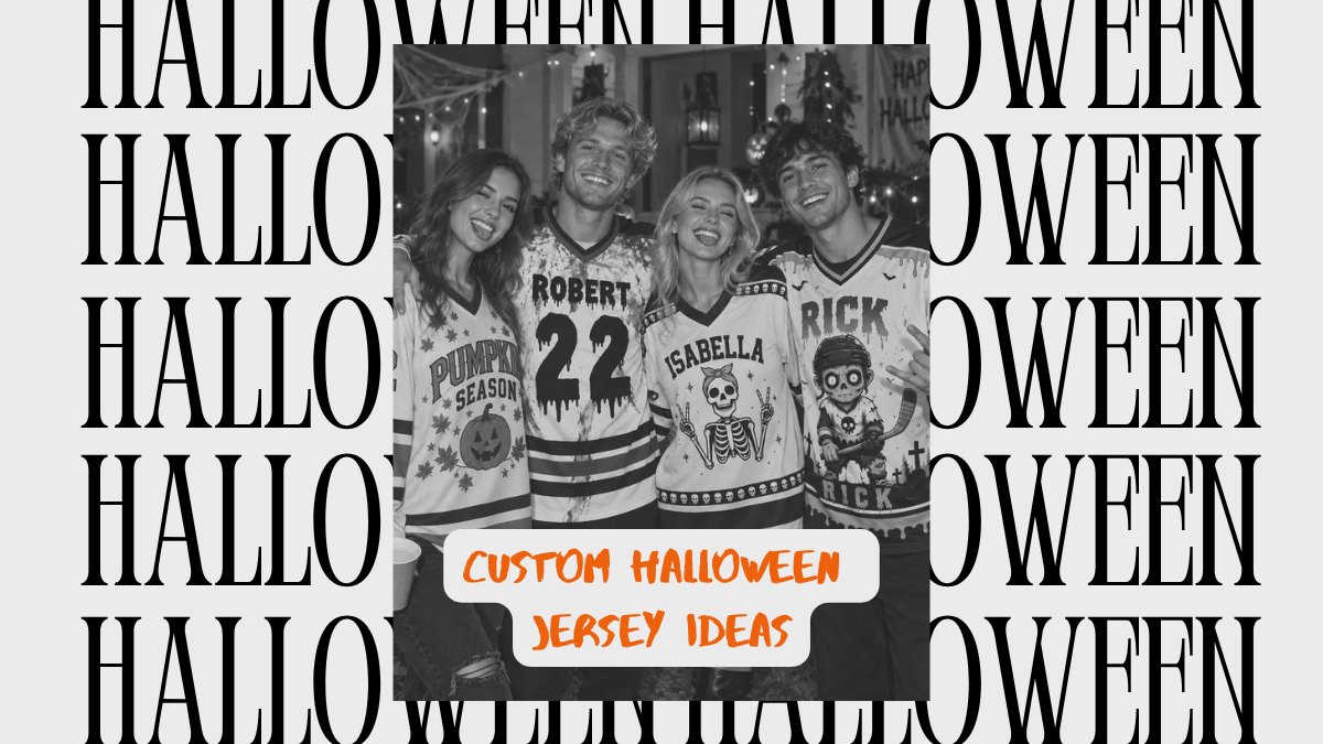 Custom Halloween Jersey Ideas: The Spookiest Way to Show Team Spirit This October