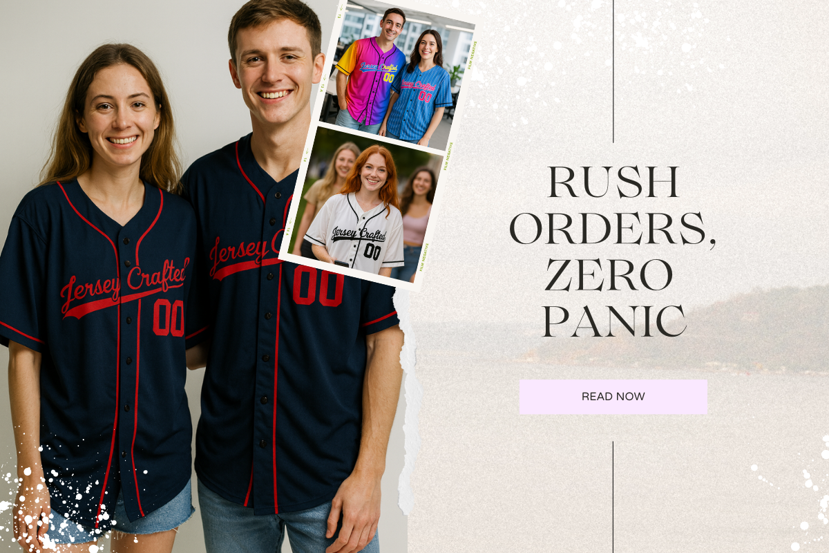 Rush Orders, Zero Panic: Custom Jersey Timelines and Shipping Hacks