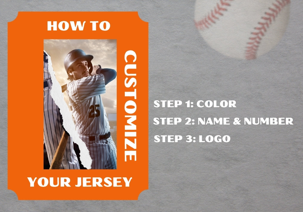 design your own custom baseball jersey tips for a custom look