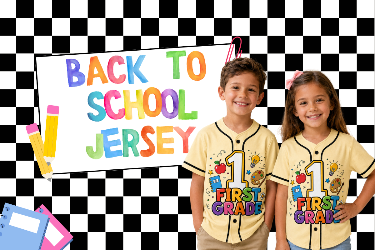 Custom Back to School Jerseys: The Perfect Way to Celebrate the First Day