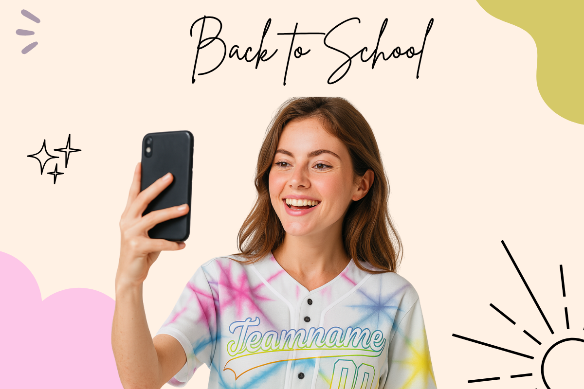 Elevate Team Spirit with a Custom Back to School Baseball Jersey