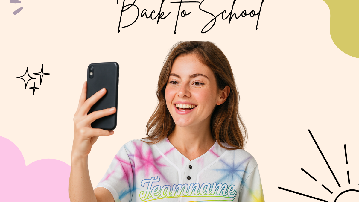 Elevate Team Spirit with a Custom Back to School Baseball Jersey