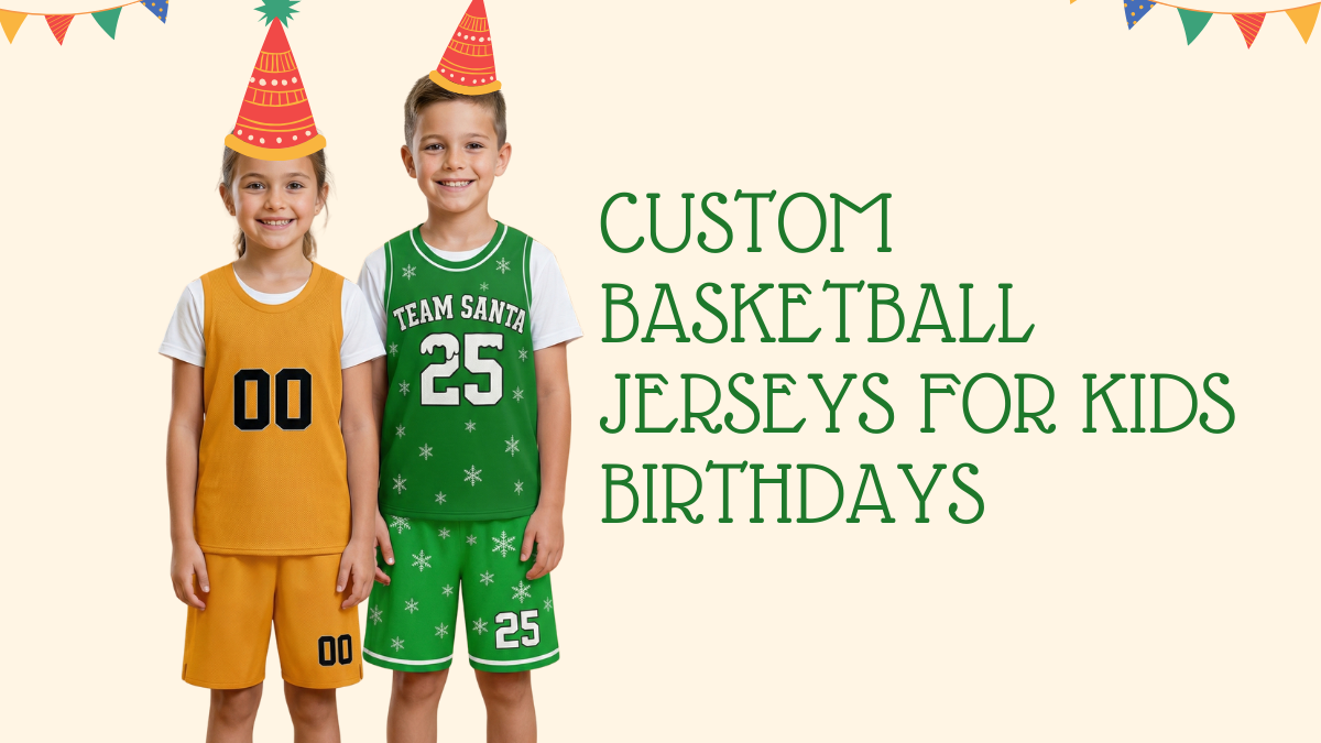 Custom Basketball Jersey Ideas for Kids Birthdays Fun Themes and Party Picks