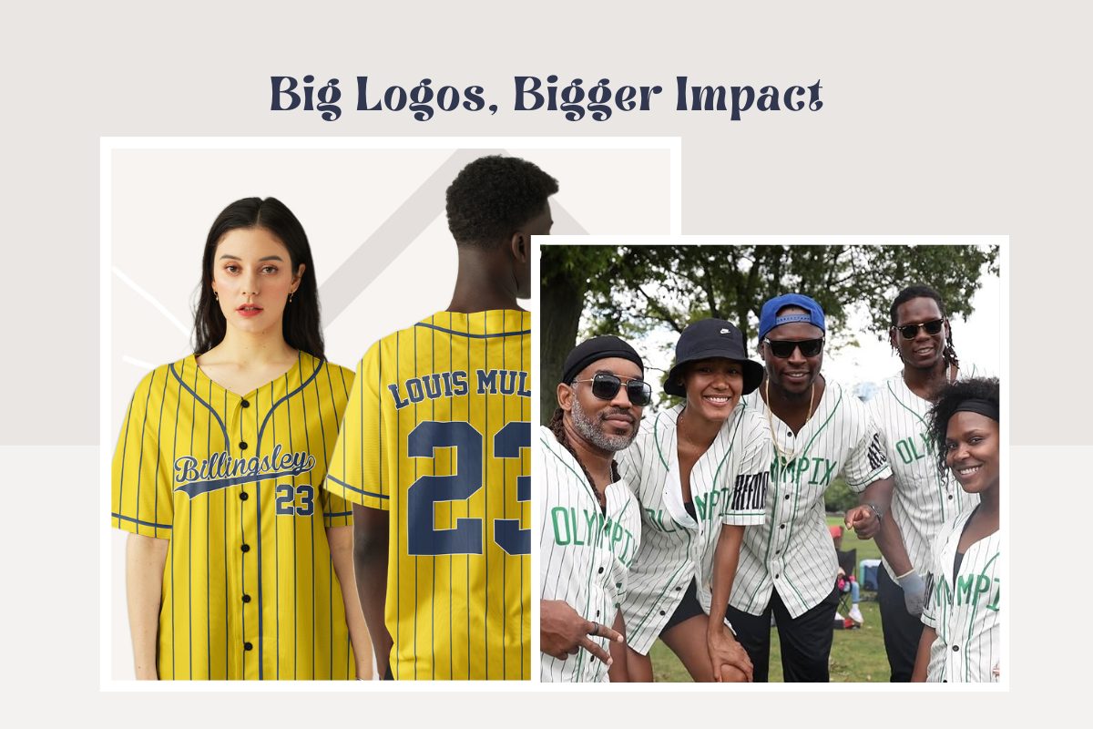 Big Logos, Bigger Impact: Custom Sports Jerseys That Speak for You