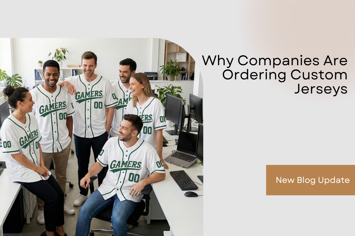 Corporate Team Building: Why Companies Are Ordering Custom Jerseys for Office Leagues and Company Events