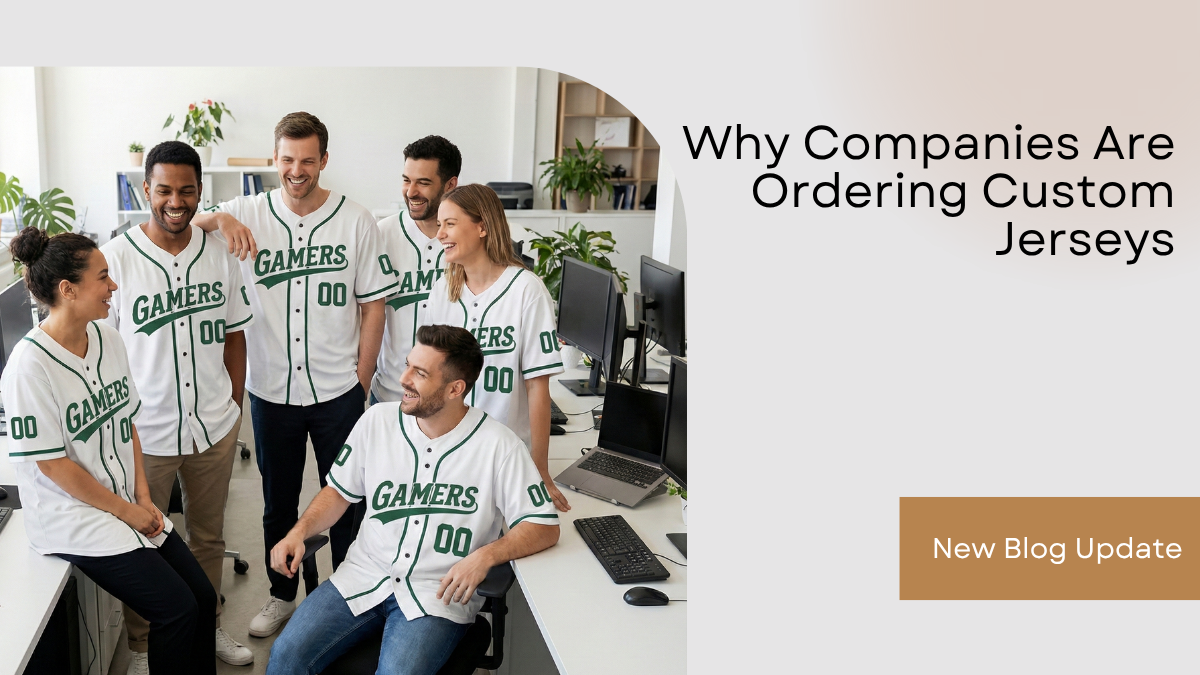 Corporate Team Building: Why Companies Are Ordering Custom Jerseys for Office Leagues and Company Events