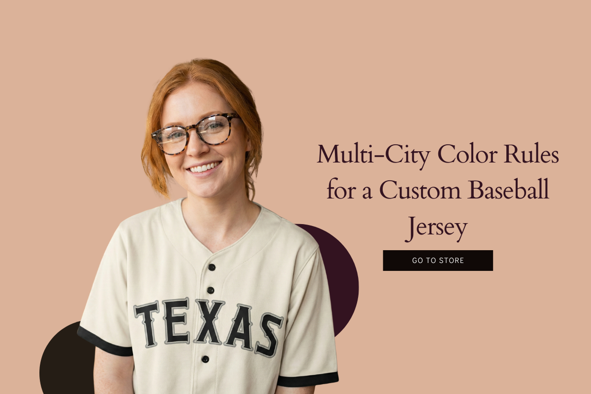 Travel Team Cohesion: Multi-City Color Rules for a Custom Baseball Jersey