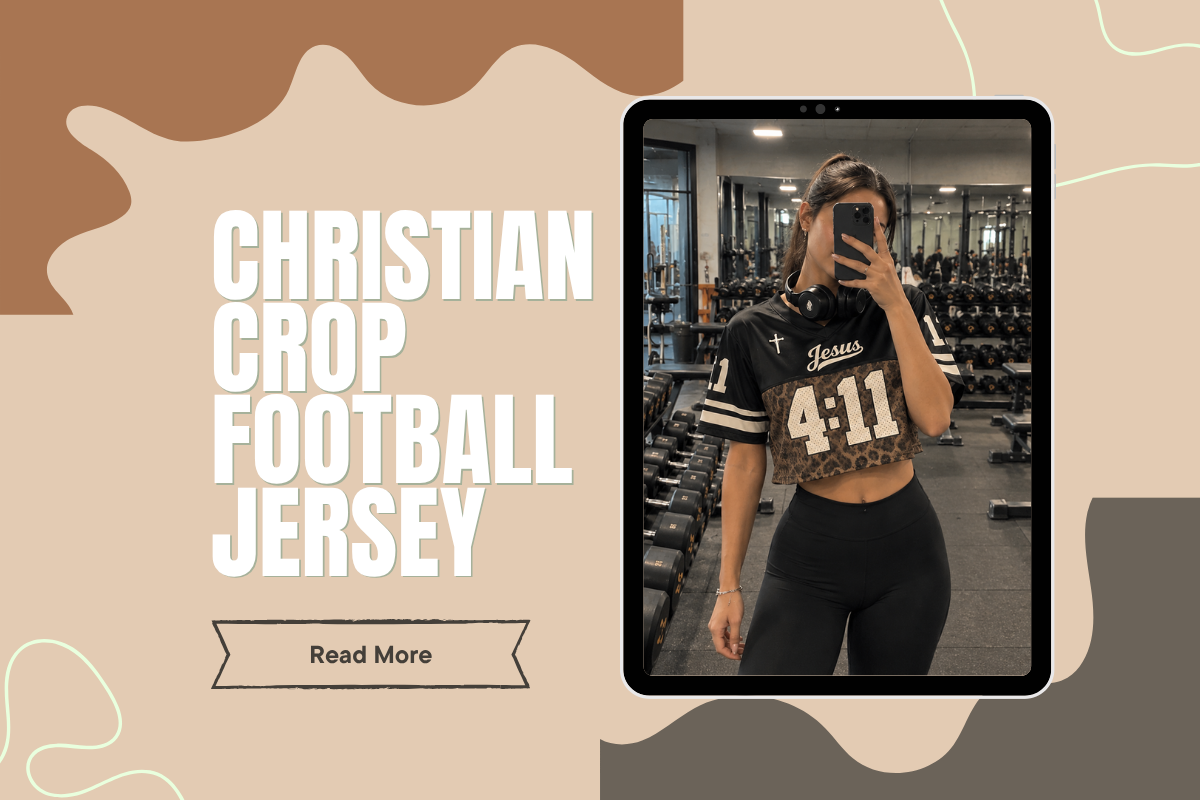 Custom Christian Crop Football Jersey Designs: Wearing Your Faith With Team Spirit