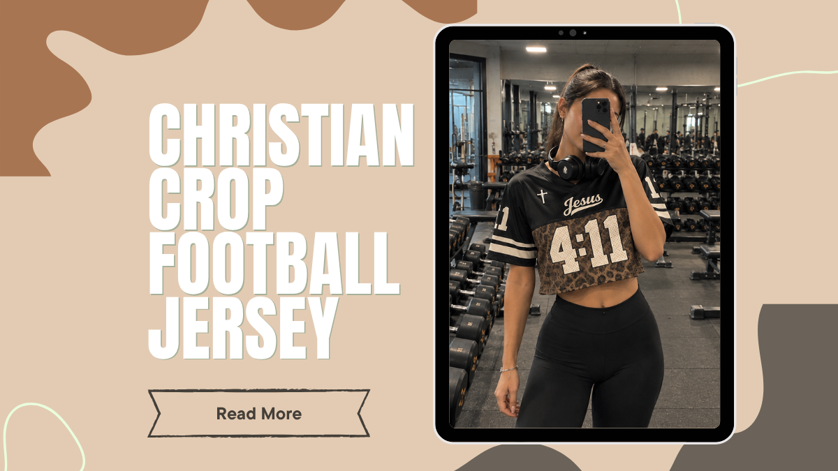 Custom Christian Crop Football Jersey Designs: Wearing Your Faith With Team Spirit