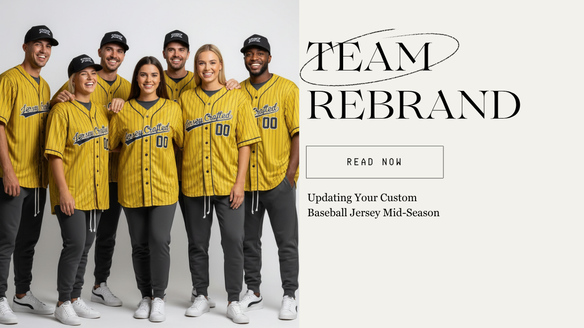 Team Rebrand 101: Updating Your Custom Baseball Jersey Mid-Season
