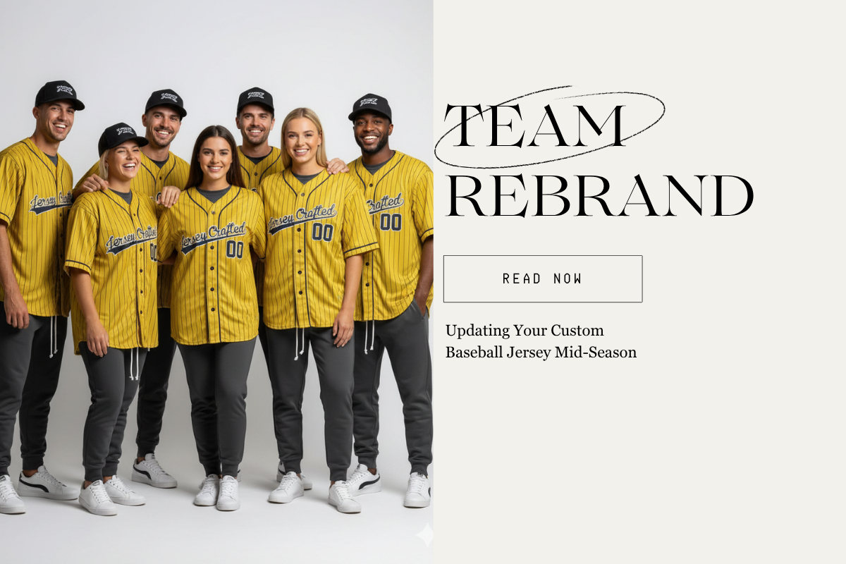 Team Rebrand 101: Updating Your Custom Baseball Jersey Mid-Season