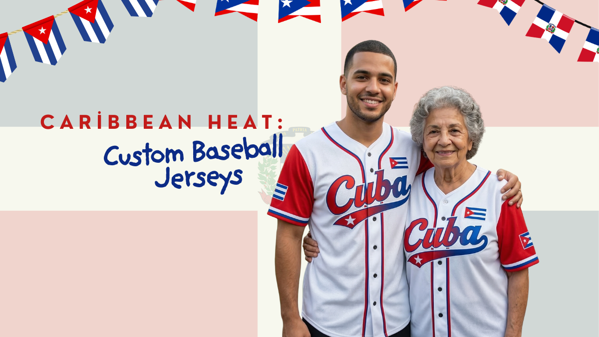 Caribbean Heat: Custom Baseball Jerseys Inspired by Island Pride