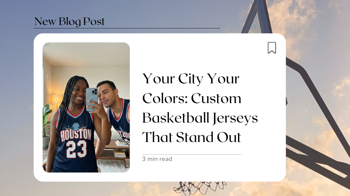 Your City Your Colors: Custom Basketball Jerseys That Stand Out
