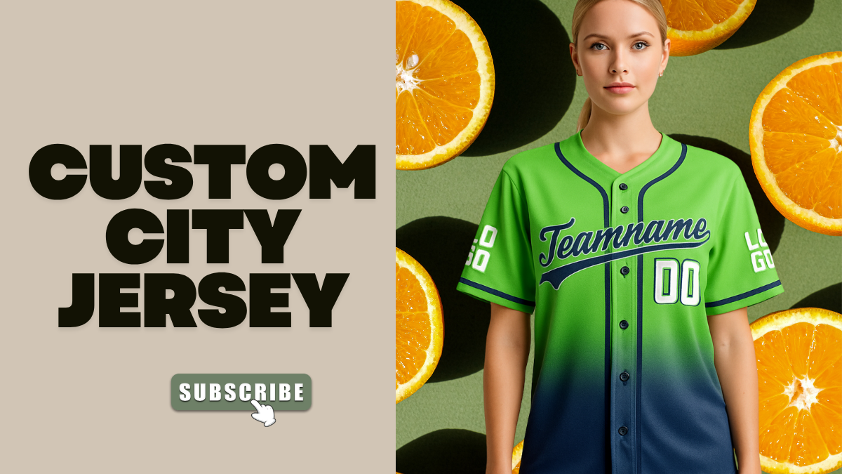 Create a Custom Baseball Jersey Based on Your Favorite City