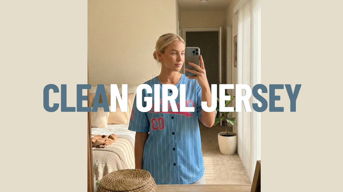 Custom Baseball Jersey “Clean Girl” Styling: Neutral Palettes and Minimal Text