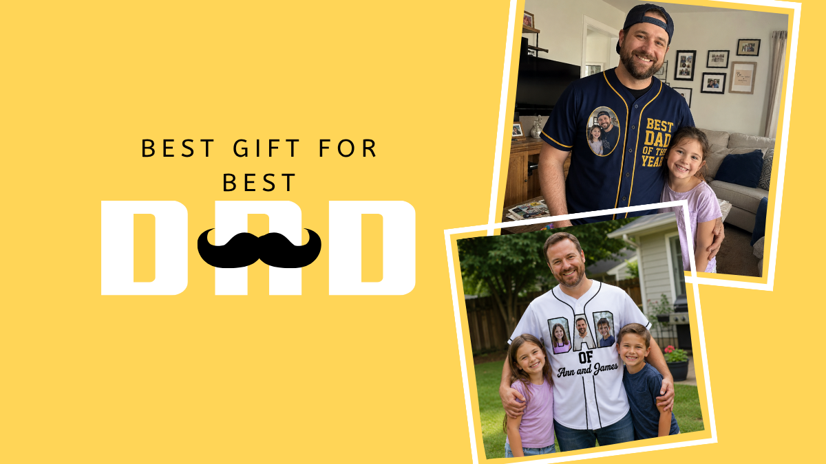 Dad’s Game Day Gift: Custom Baseball Jerseys Made for Father’s Day