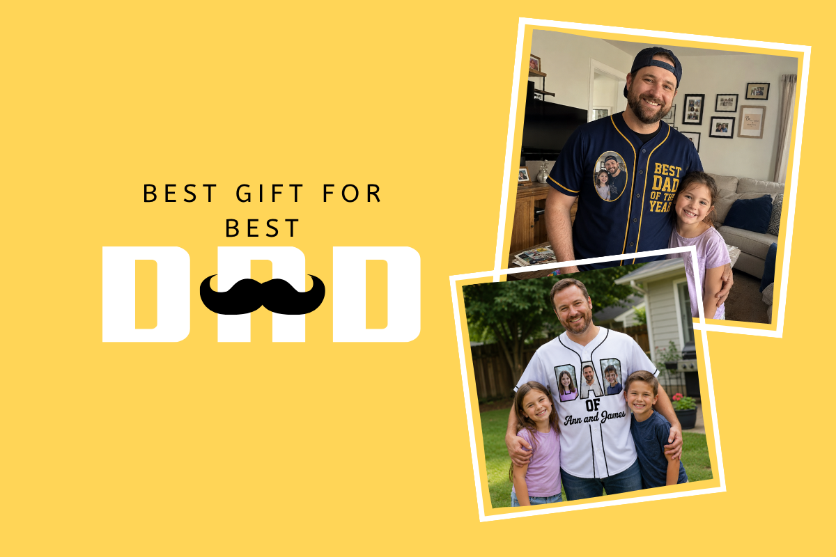 Dad’s Game Day Gift: Custom Baseball Jerseys Made for Father’s Day
