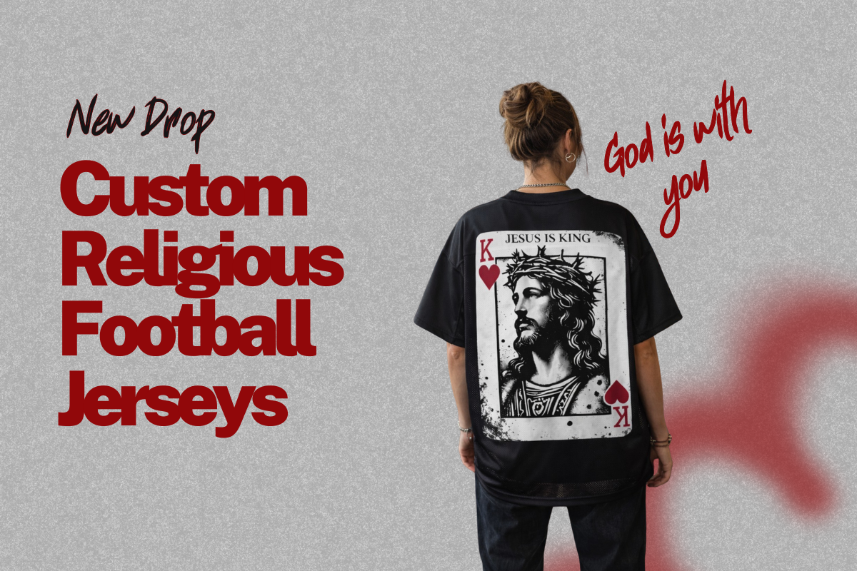 New Drop: Faith on the Field Bold Style with Custom Religious Football Jerseys