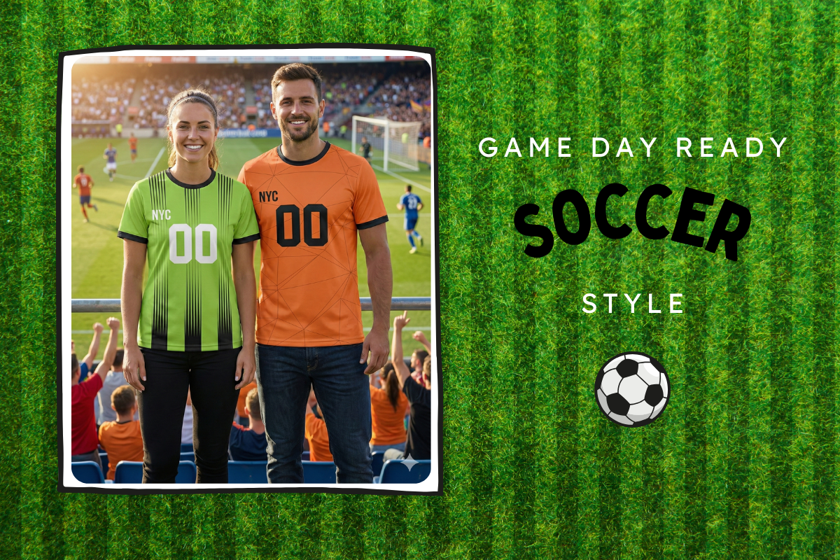 Game Day Ready Soccer Style: What to Wear with a Custom Soccer Jersey