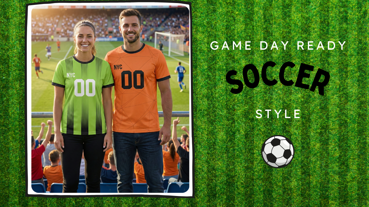 Game Day Ready Soccer Style: What to Wear with a Custom Soccer Jersey