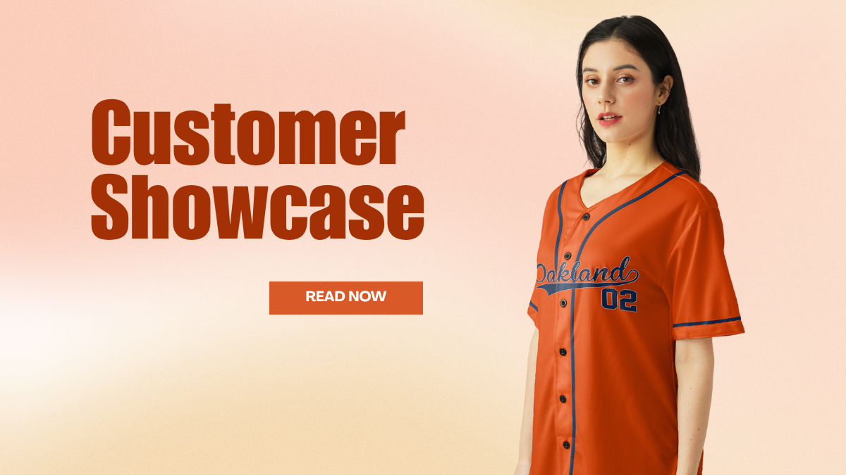 Customer Showcase: Real Designs of a Custom Baseball Jersey
