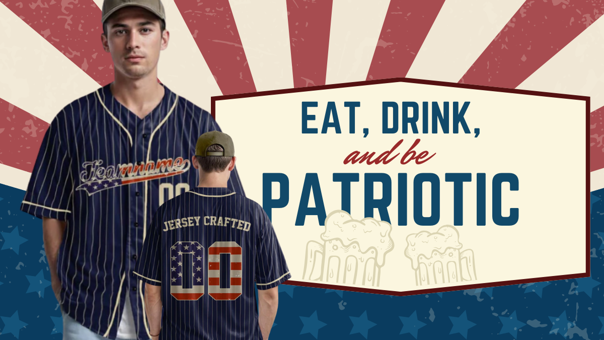 Show Your Pride with a Custom Patriotic Jersey!