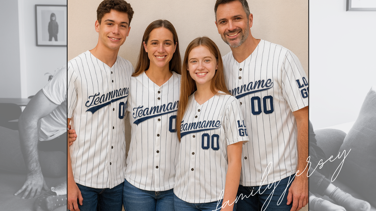 Family Matching Jerseys: For Vacations, Holidays & Reunions