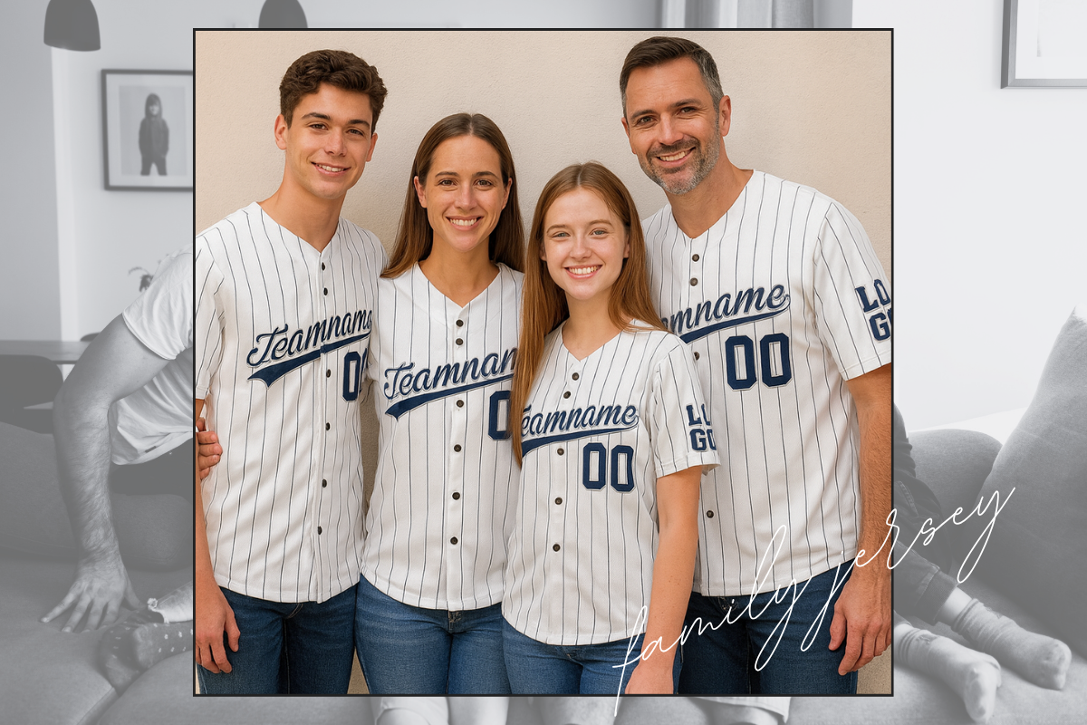 Family Matching Jerseys: For Vacations, Holidays & Reunions