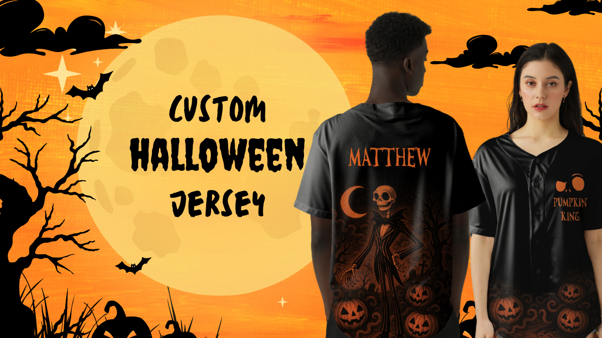 From Trick-or-Treat to Tailgate: Custom Halloween Jerseys for Spooky Occasion