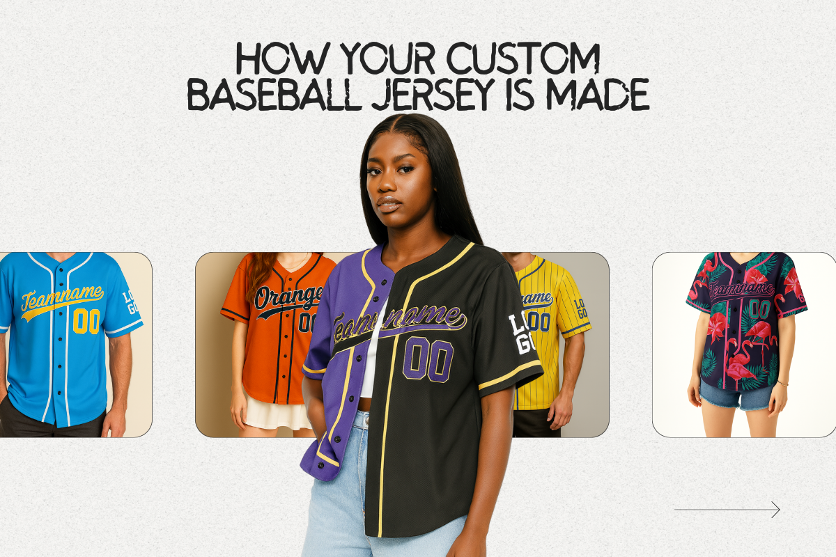 From Sketch to Stitch: How Your Custom Baseball Jersey Is Made