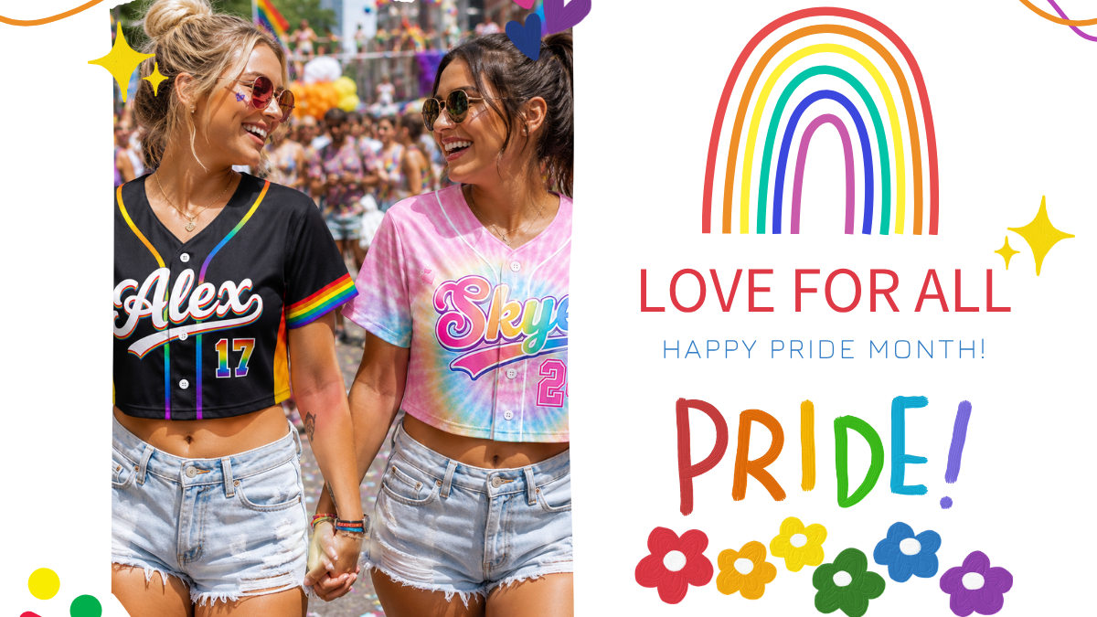 Play with Pride: New Custom Baseball Jerseys Designed for Pride Month