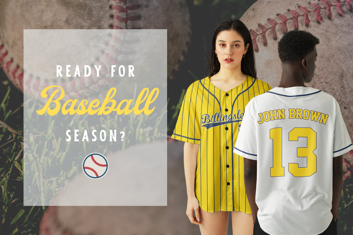 Score Big at All-Star Baseball Season with Custom Jerseys!