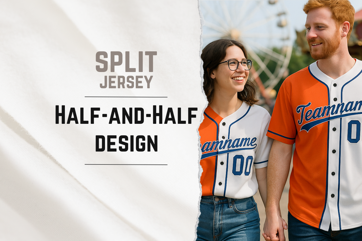 Half-and-Half Decision, Perfect Match: Why Custom Split Jerseys Win