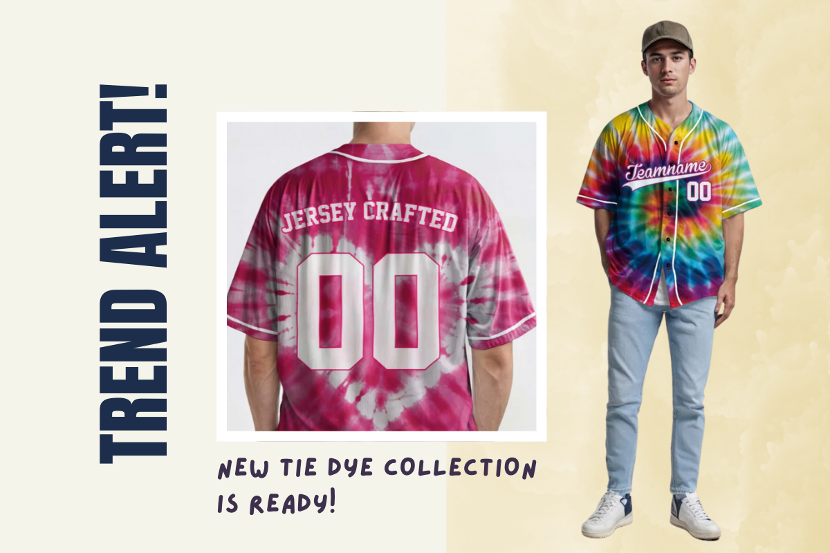 Summer Trend Alert: Rock the Field in Custom Tie-Dye Jerseys!