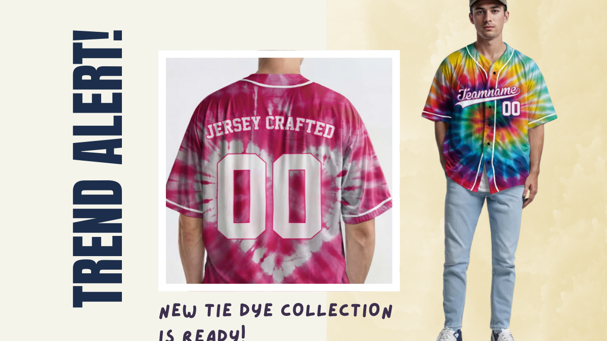 Summer Trend Alert: Rock the Field in Custom Tie-Dye Jerseys!