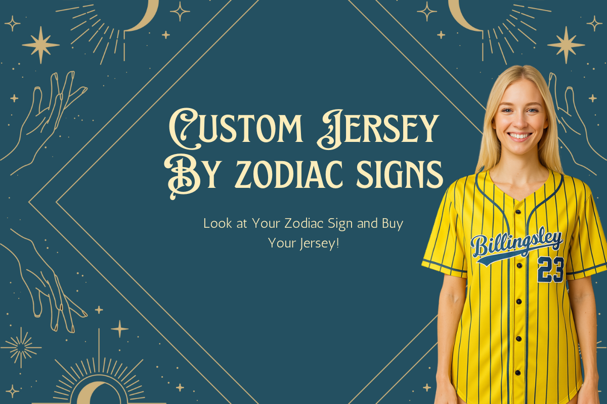 The Best Custom Baseball Jersey Ideas by Zodiac Sign