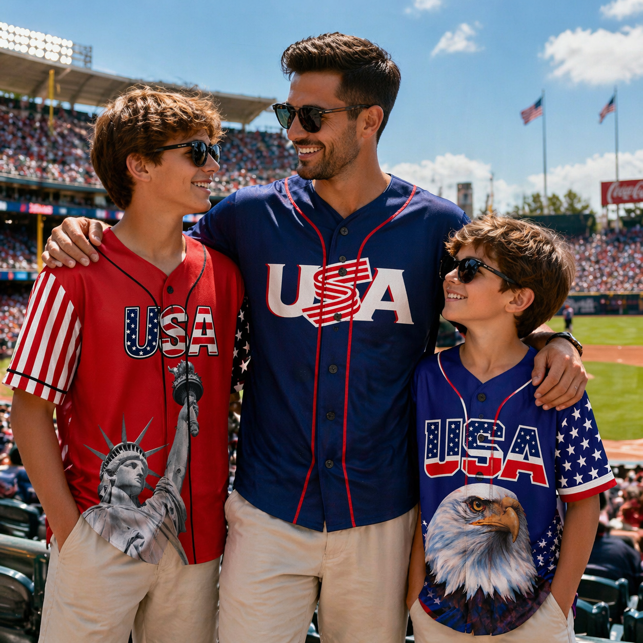 Custom USA Baseball Jerseys