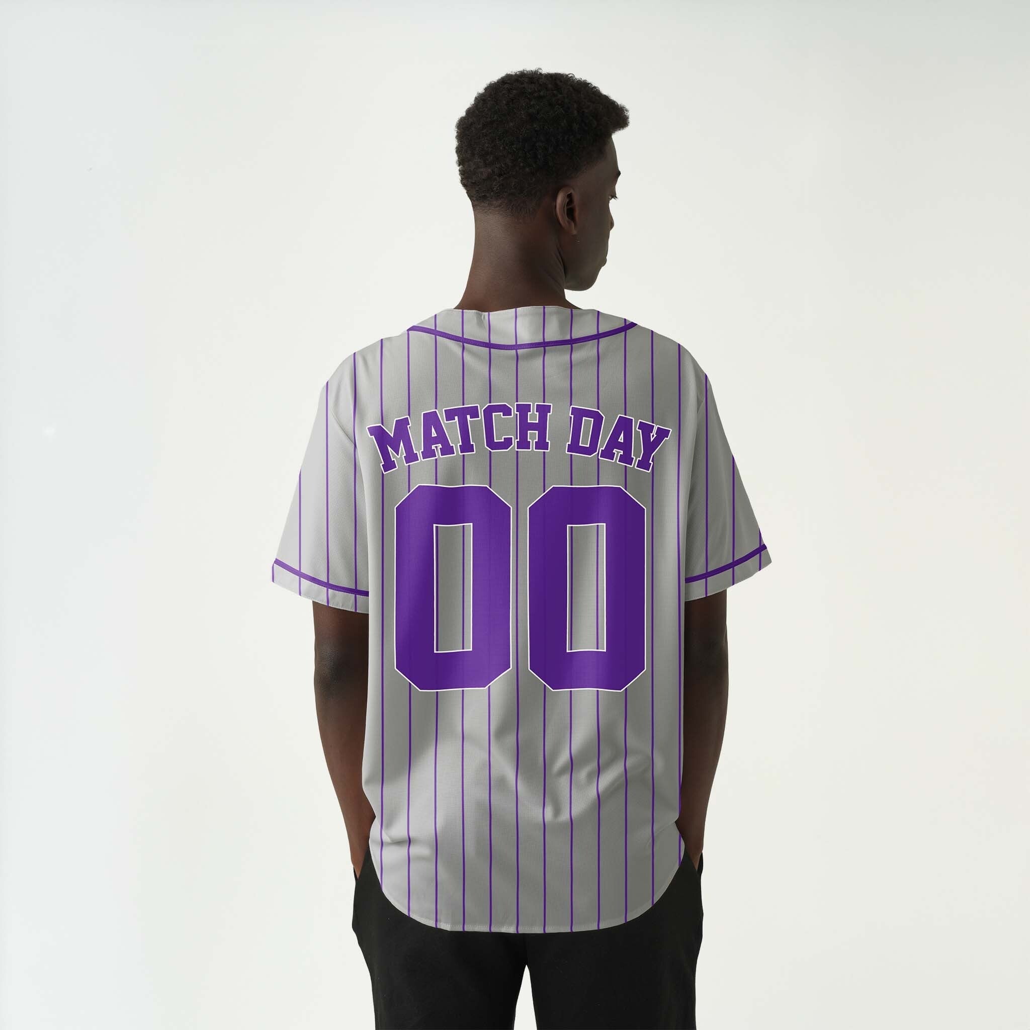 Match Day Baseball Jerseys – Custom Name, Number & Logo