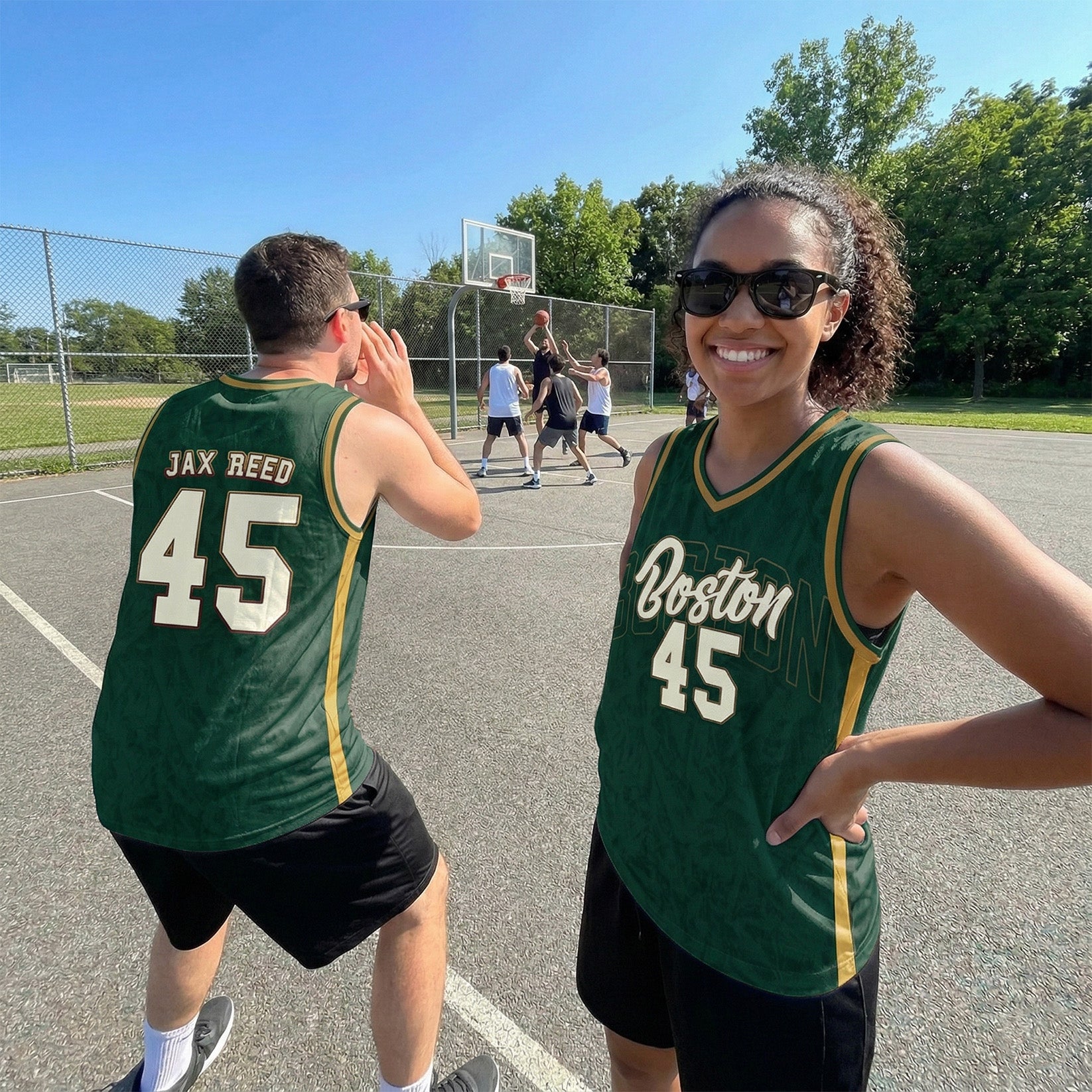 Custom City Basketball Jerseys - Add Your Name, Number & Logo
