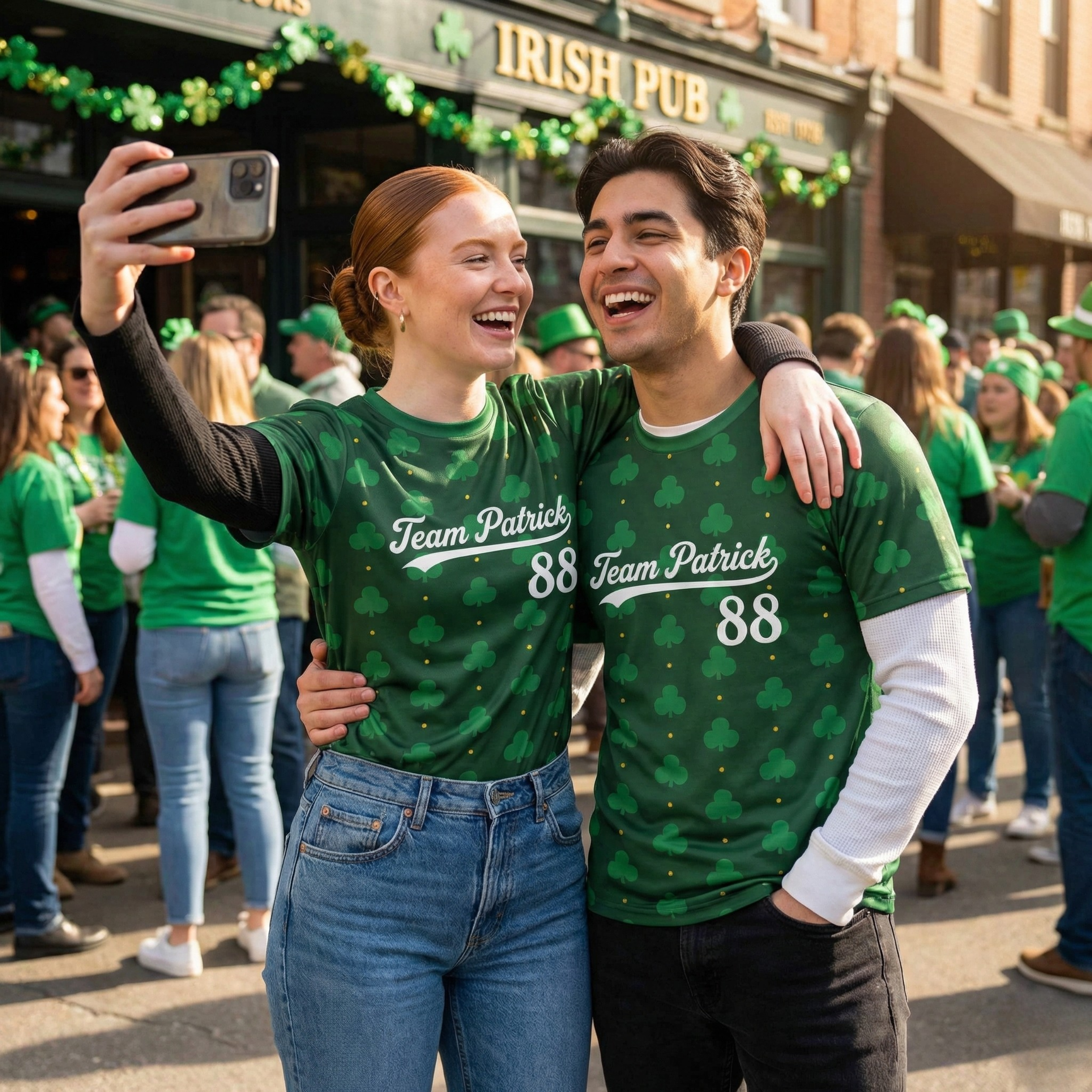 Custom St. Patrick's Day Soccer Jerseys – Add Your Name & Number
