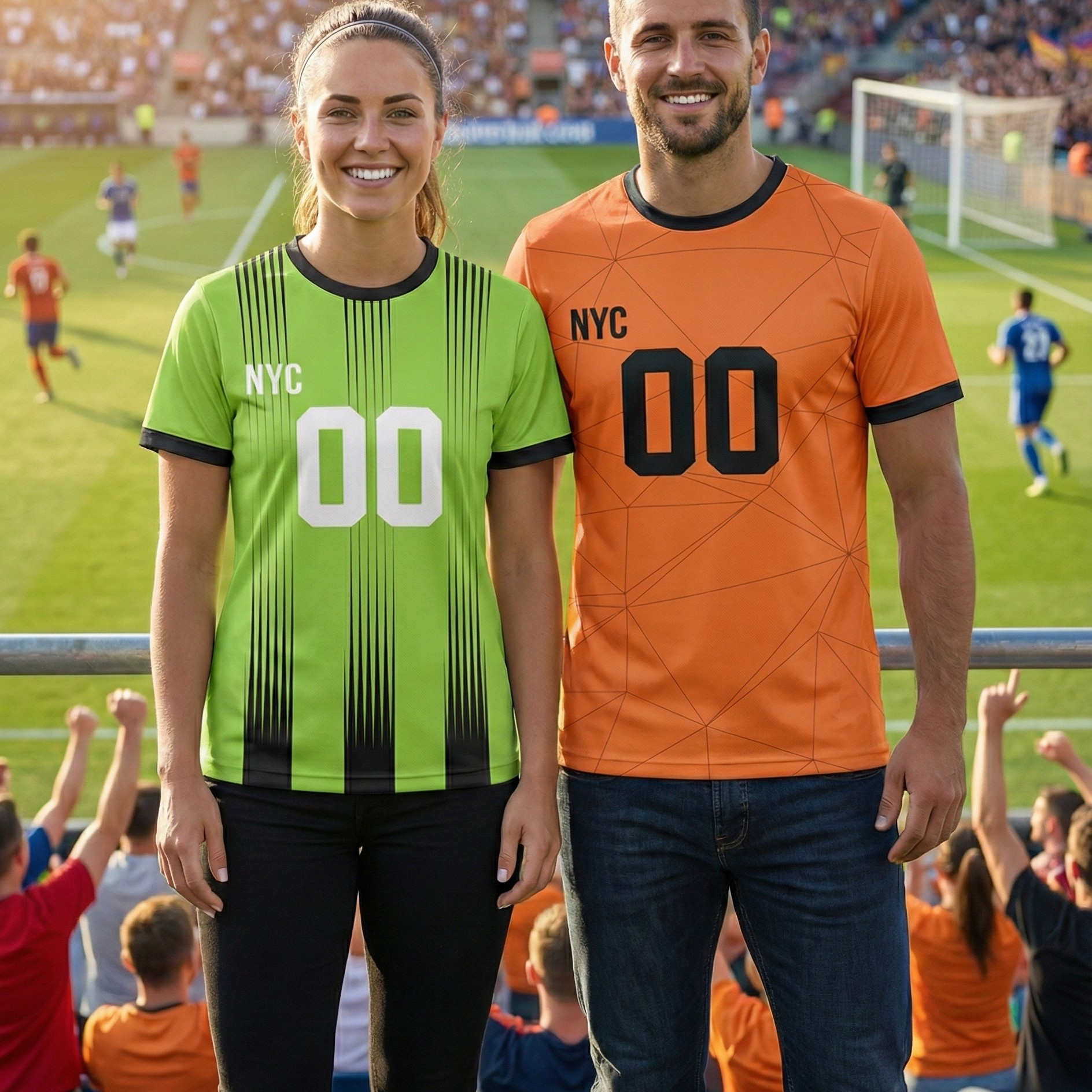 New Custom Soccer Jerseys – Add Your Name, Number & Team Logo