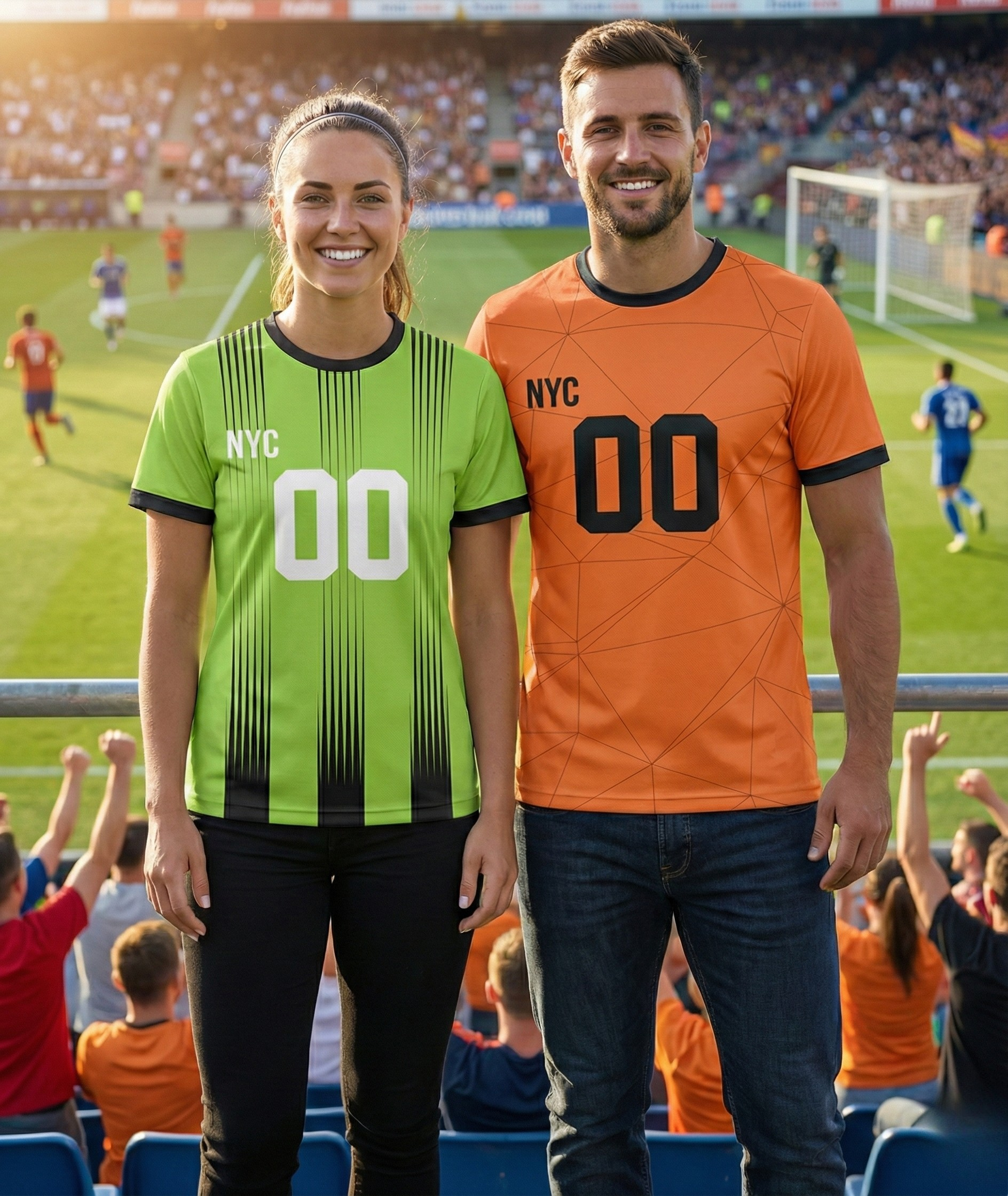 New Custom Soccer Jerseys – Add Your Name, Number & Team Logo