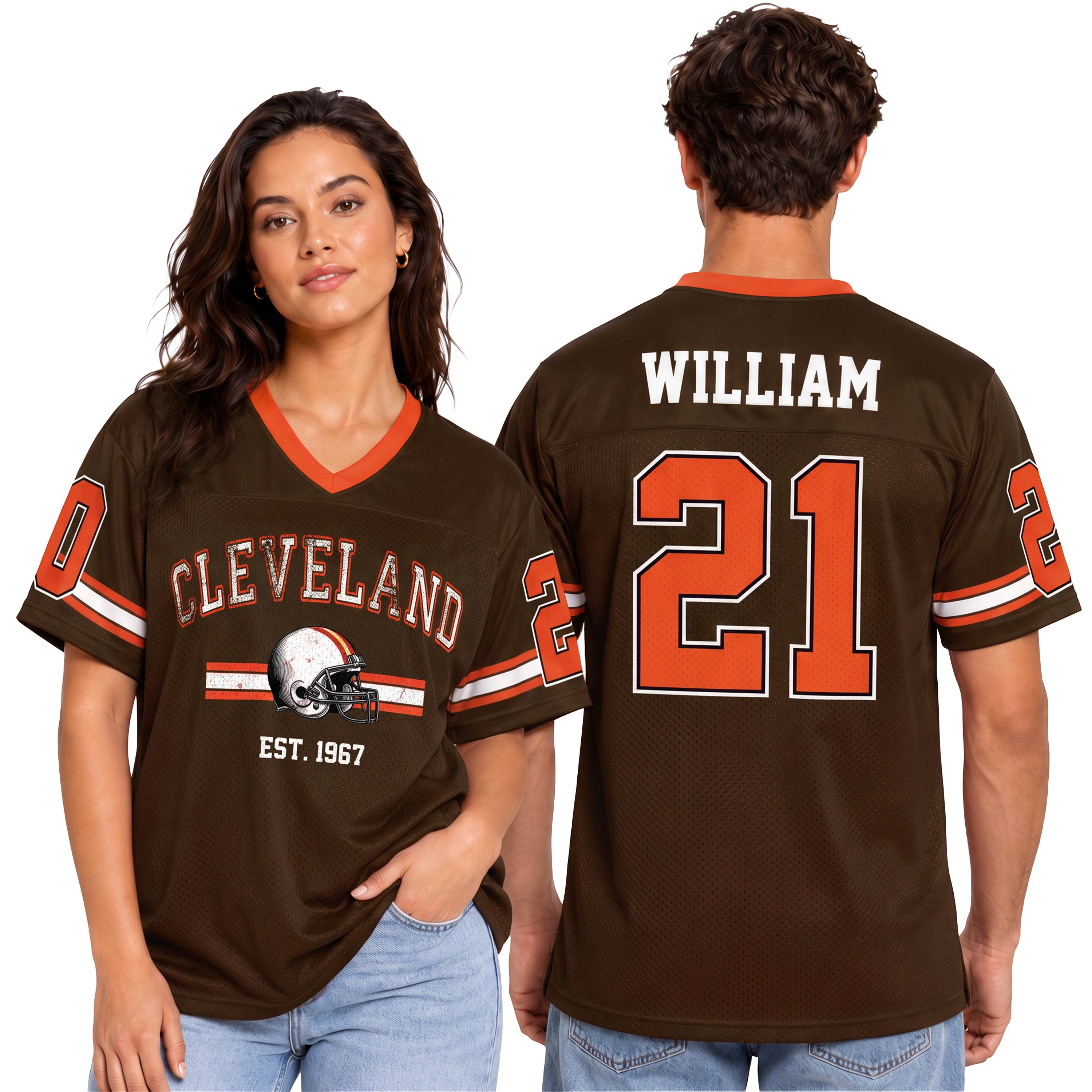 Custom City Football Jersey Cleveland - Design Your Own