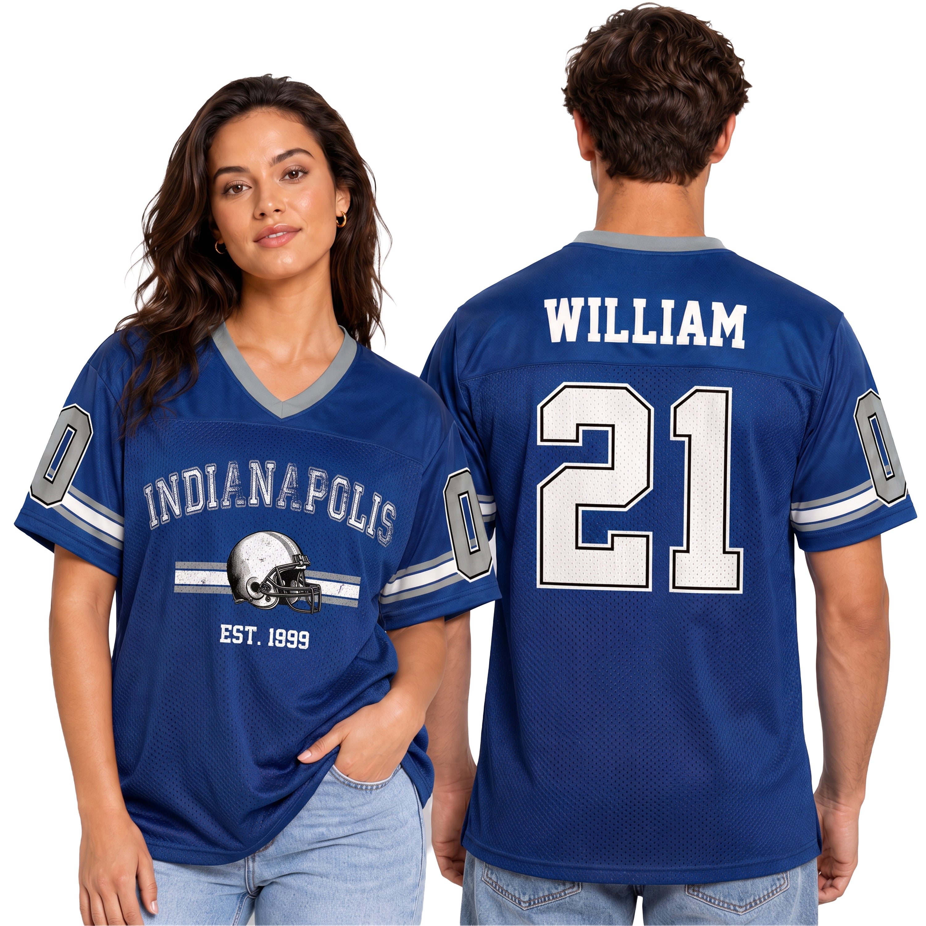 Custom City Football Jersey Indianapolis - Design Your Own