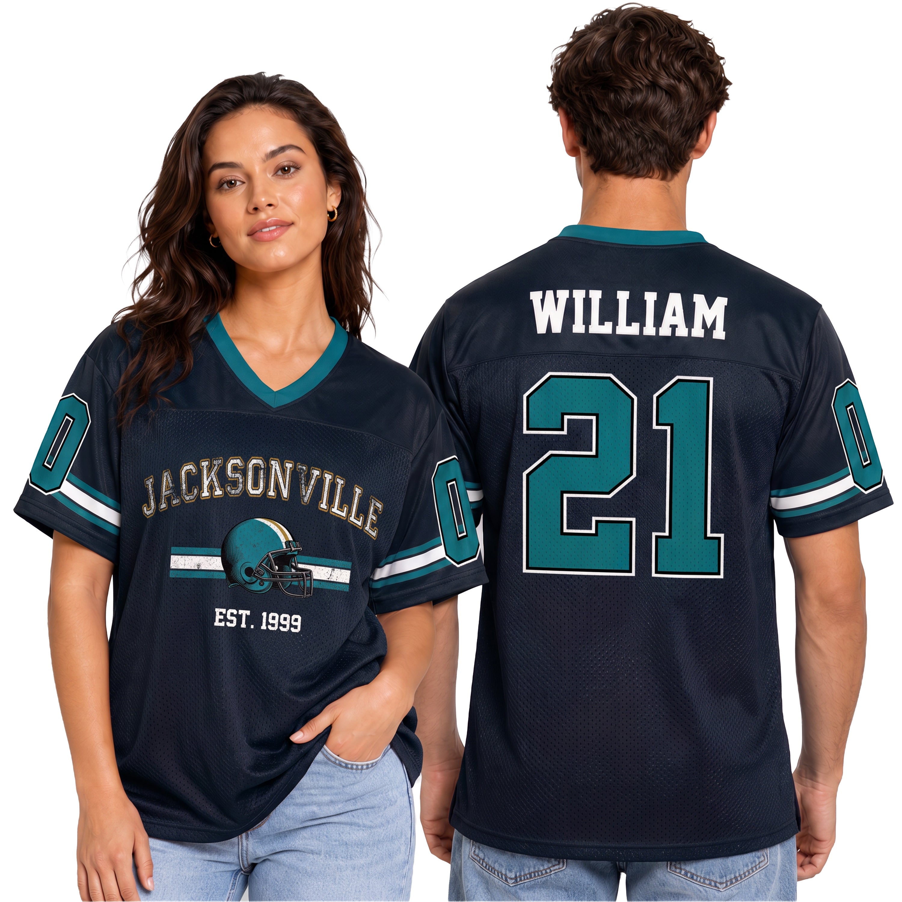Custom City Football Jersey Jacksonville - Design Your Own