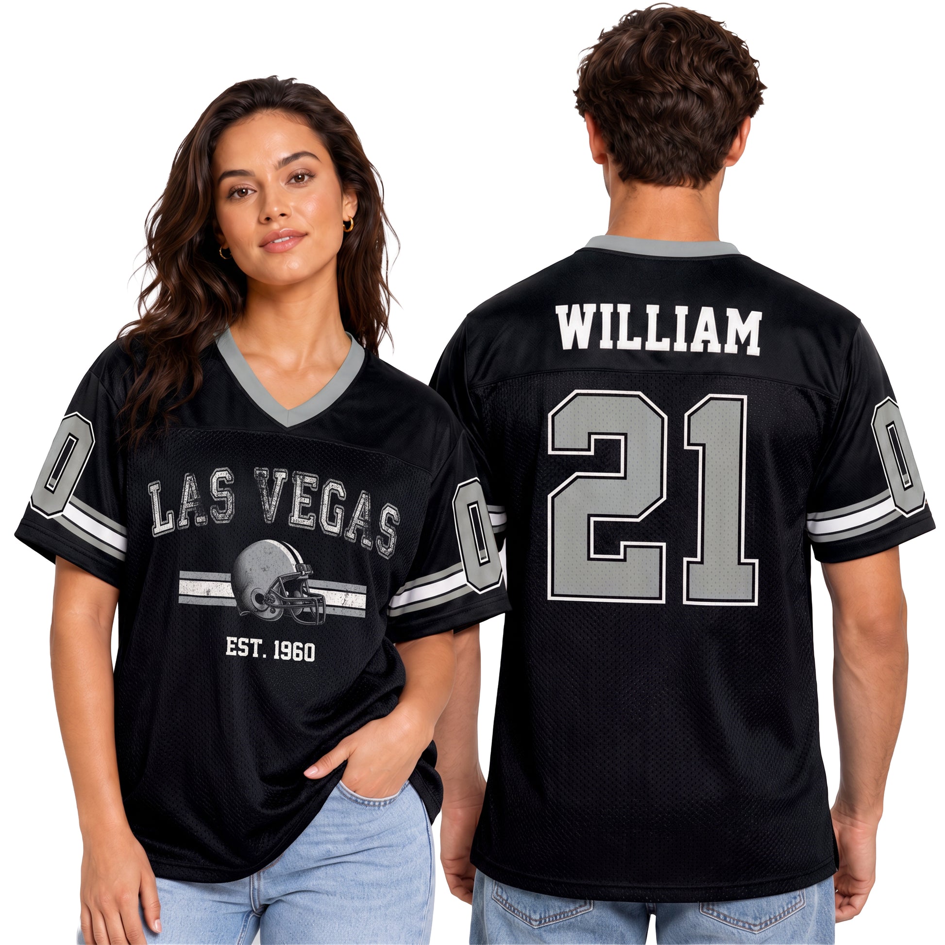 Custom City Football Jersey Las Vegas - Design Your Own