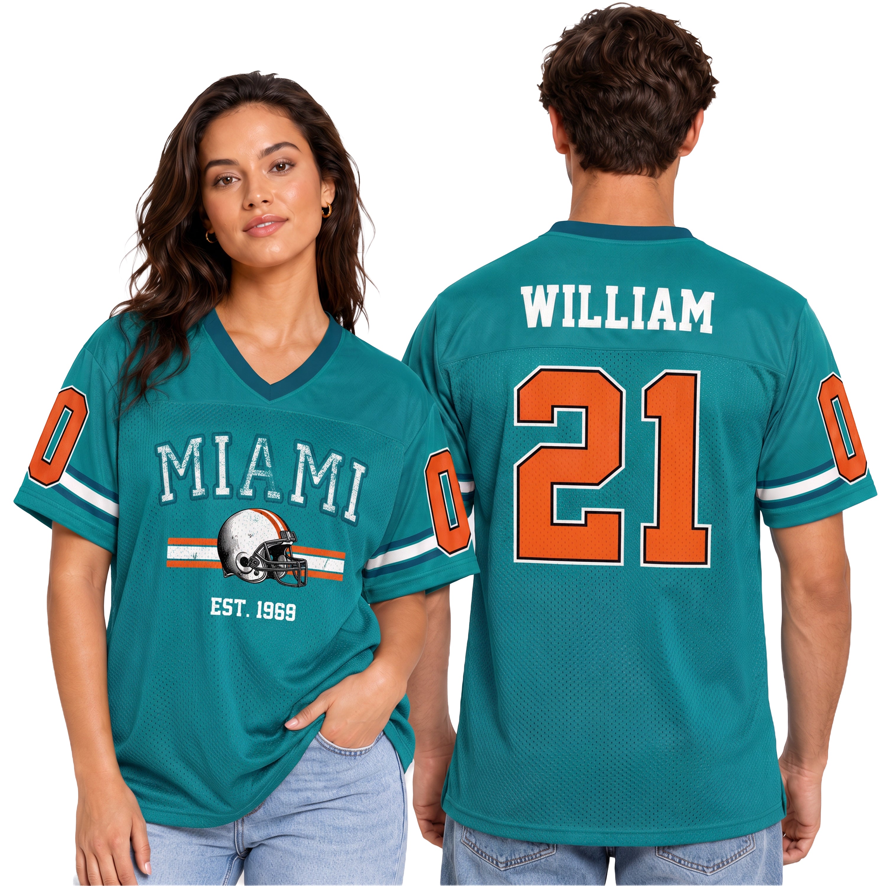 Custom City Football Jersey Miami - Design Your Own