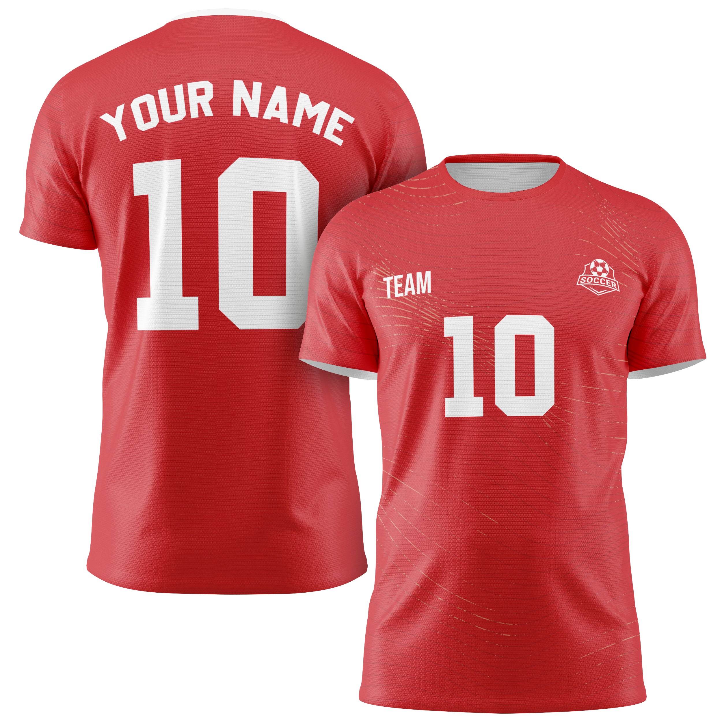 Custom Switzerland Soccer Jersey 2026 Scarlet and White - Design Your Own